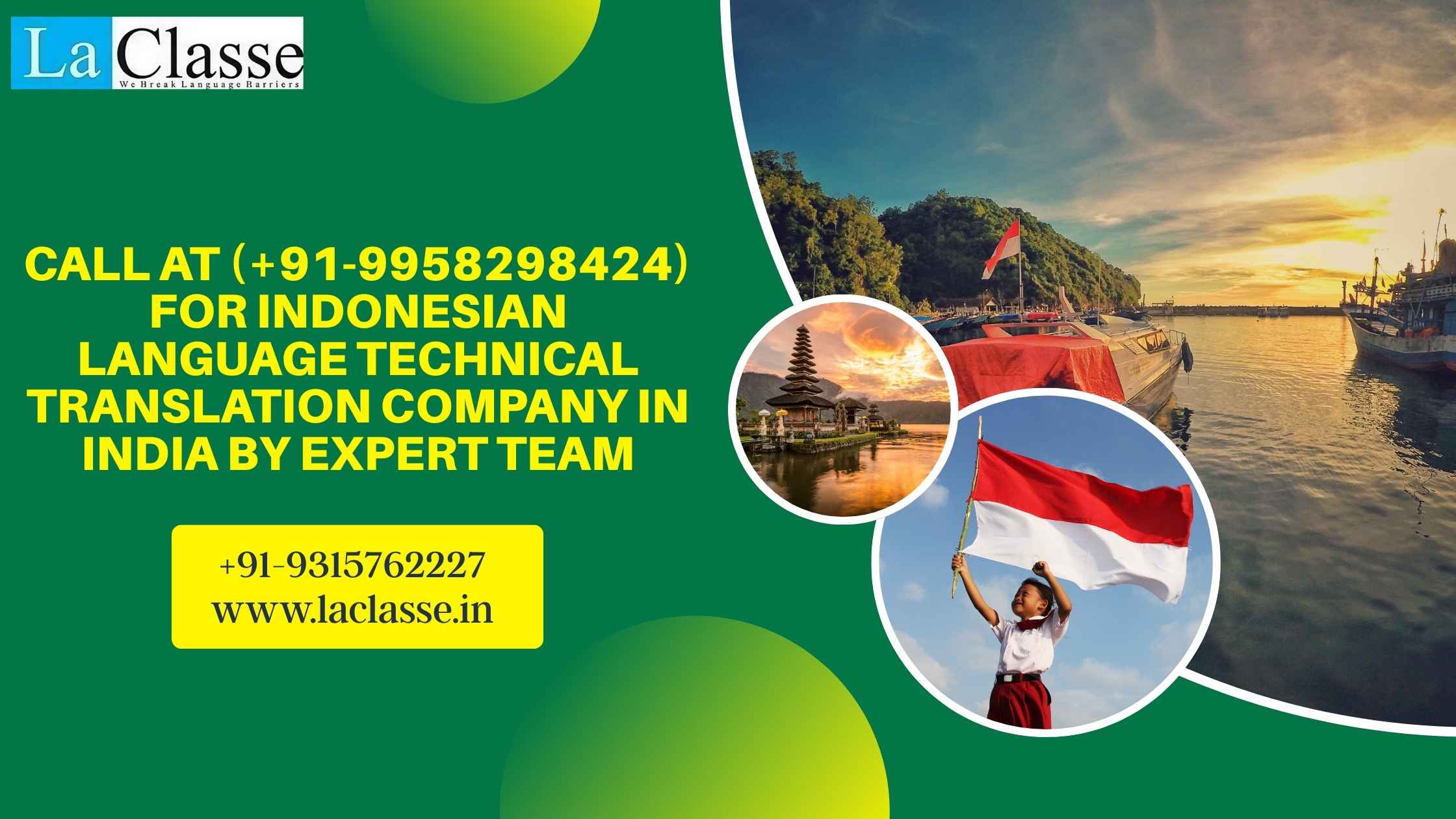 Call at (+91-9958298424) for Indonesian Language Technical Translation Company in India by Expert Team